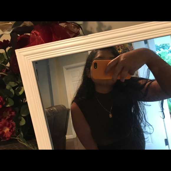 Mock neck bodycon dress - Picture 2 of 2